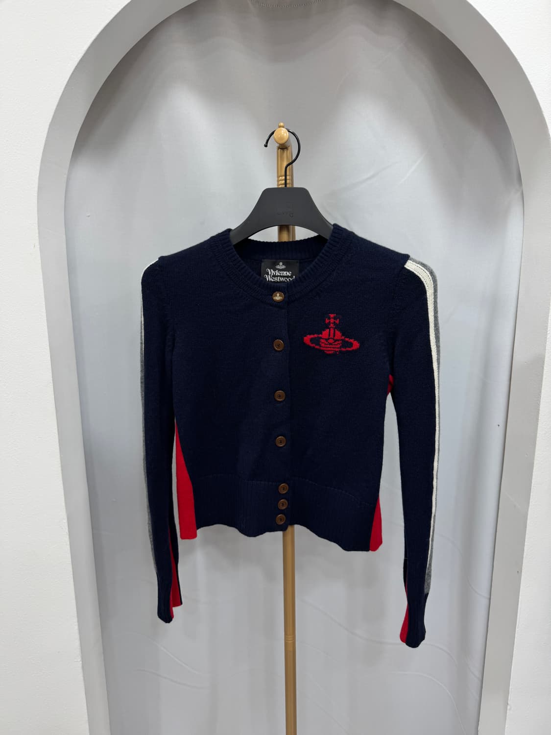 백화점판 비비안웨스트우드 니트 가디건 XS  상품이미지1