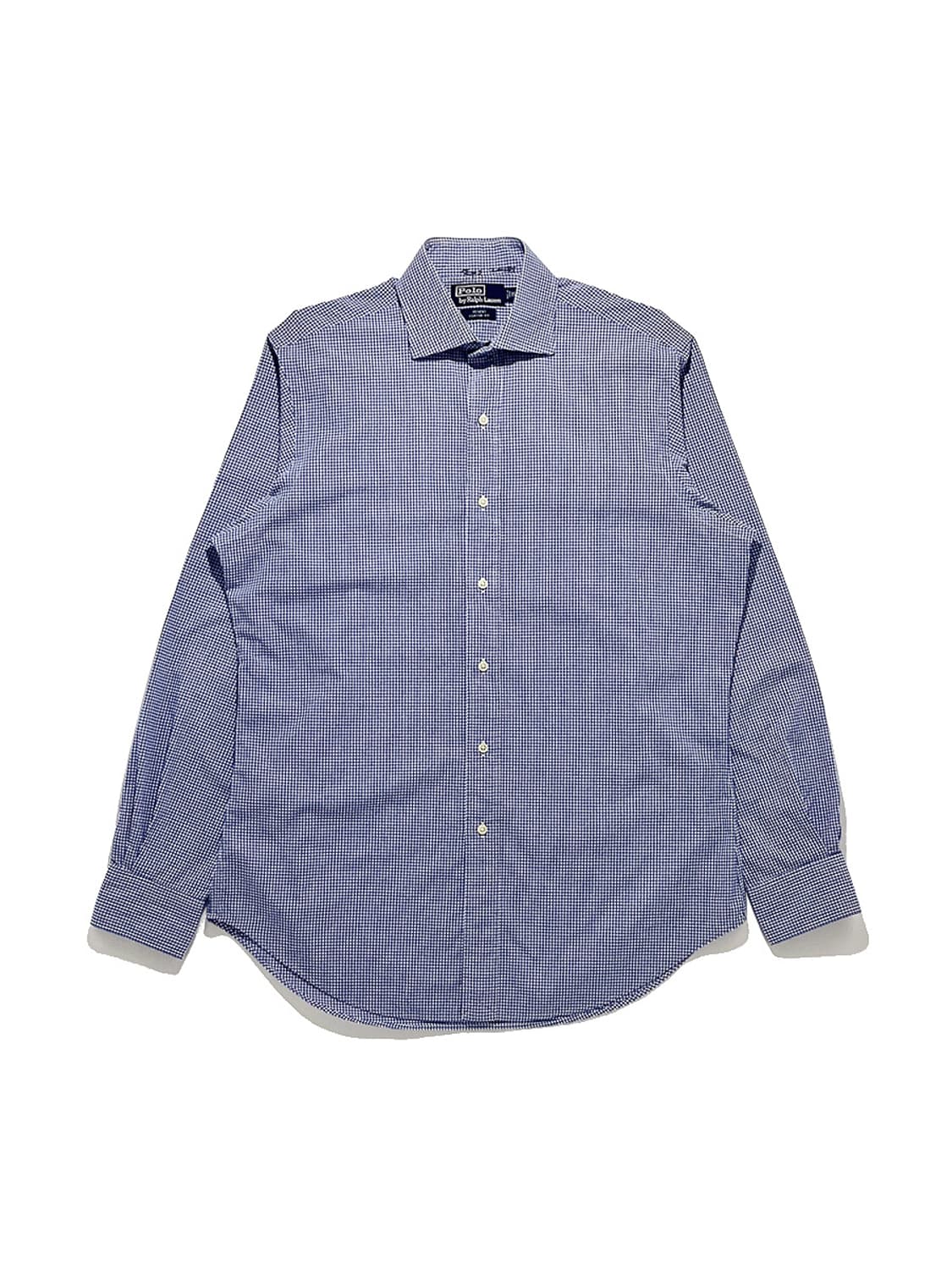 PRL Gingham Check Shirts - Blue 상품이미지1