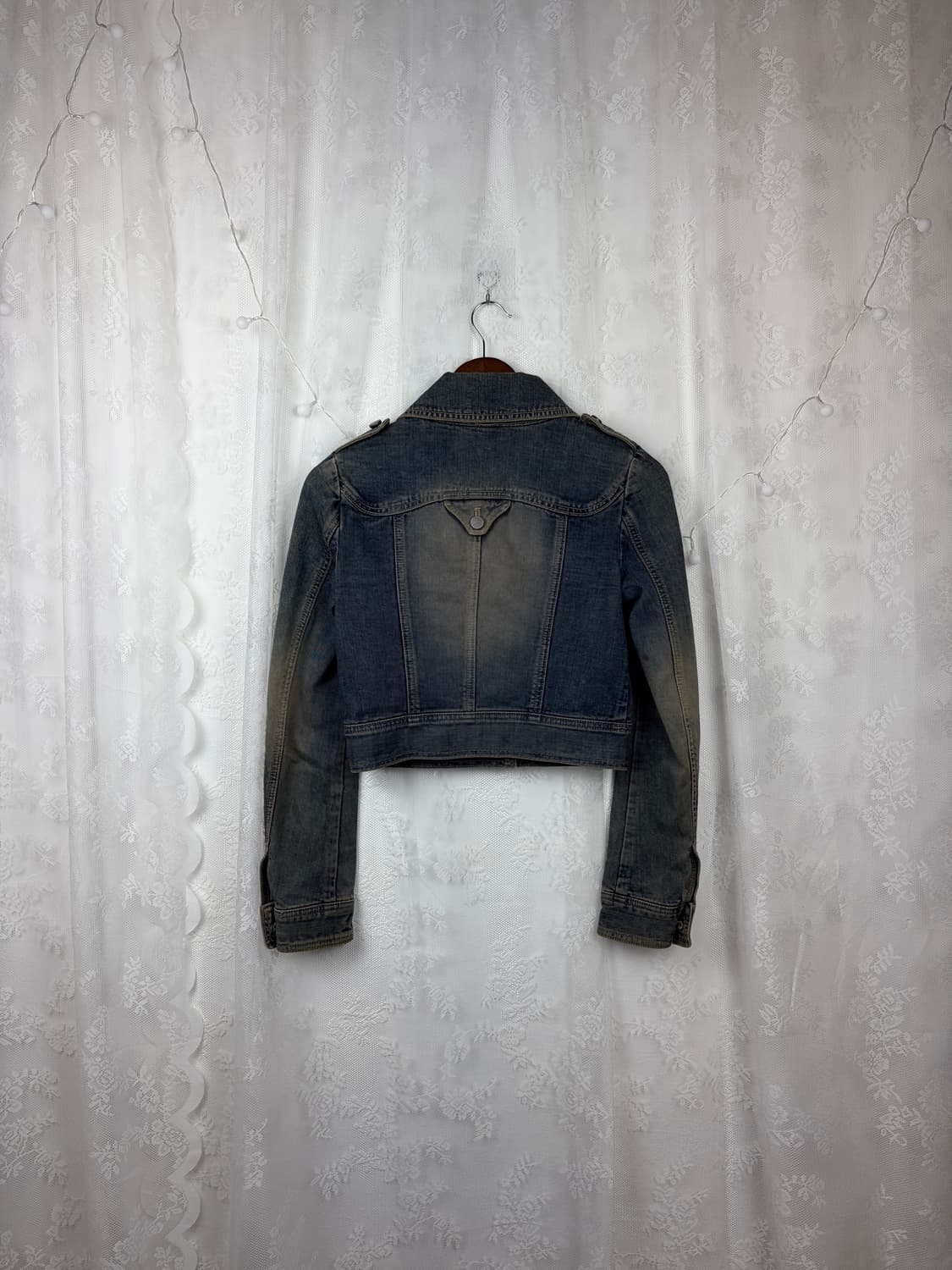 O’2nd Cropped Vintage Denim Jacket 상품이미지5