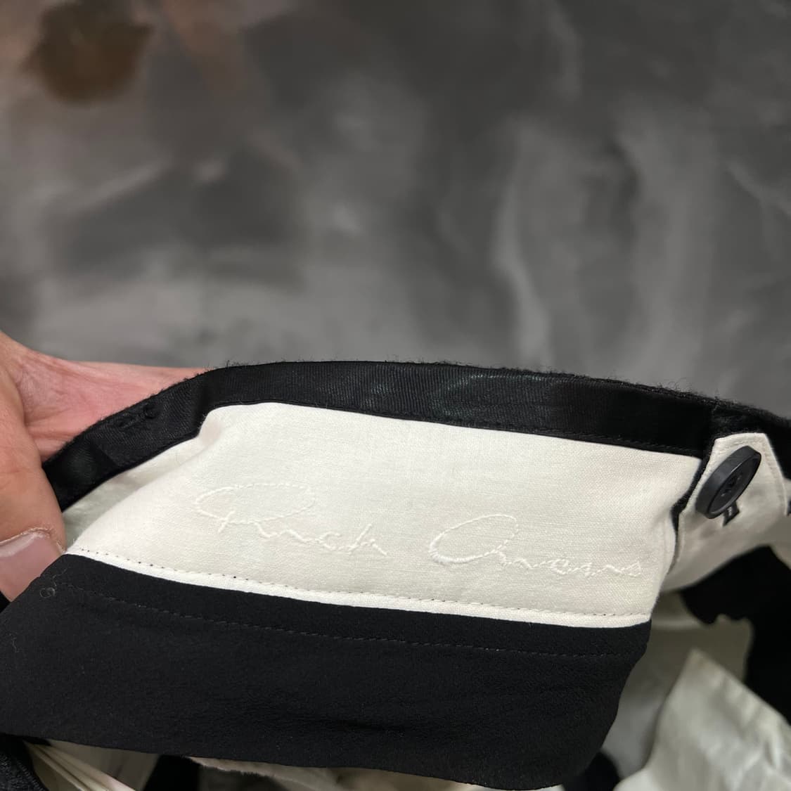  릭오웬스 울 배기 팬츠 y16005 상품이미지6