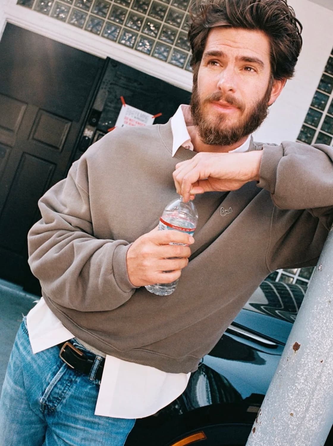 [S,M,L]이알엘 ERL 25fw 워싱 맨투맨/타우페 상품이미지5