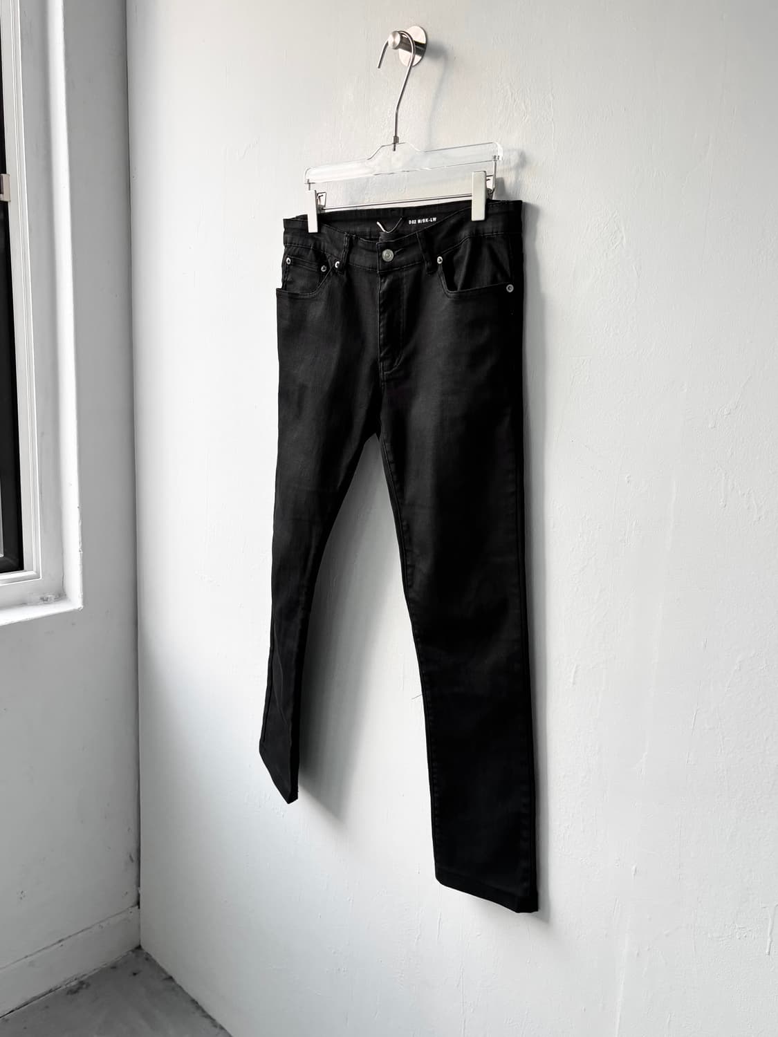 생로랑 더블 백 지퍼 블랙 진 상품이미지6