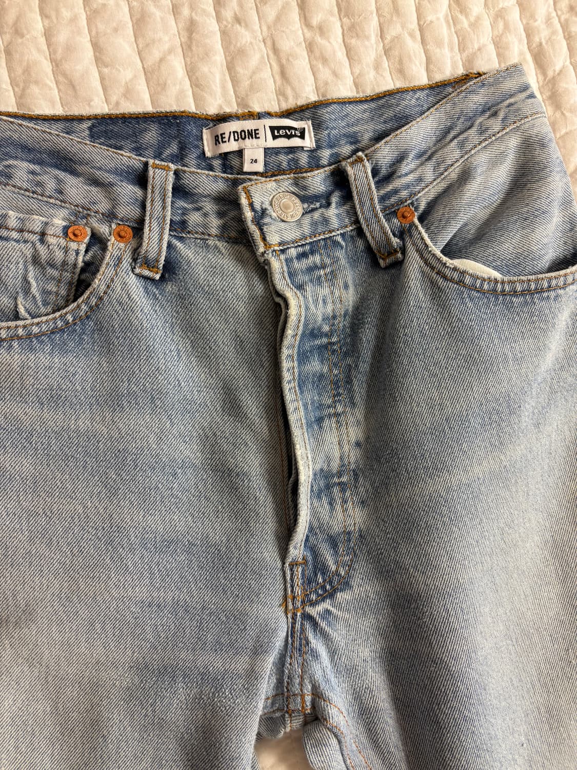 리던 리비이스 하이라이즈앵클크롭 24 새상품  상품이미지2