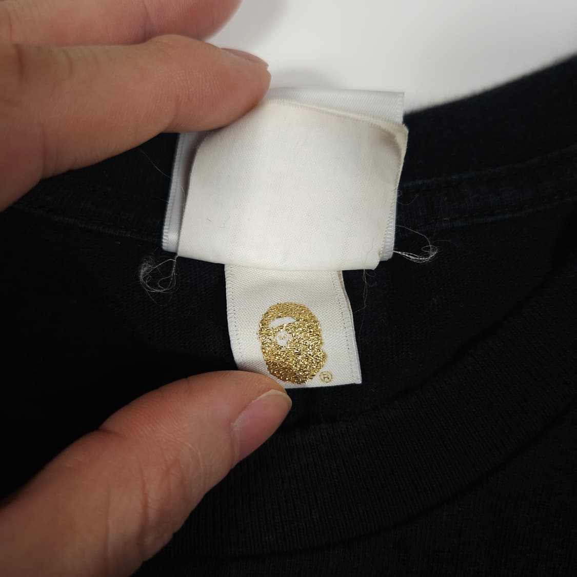 베이프 카모 컬리지 반팔 티셔츠  상품이미지4