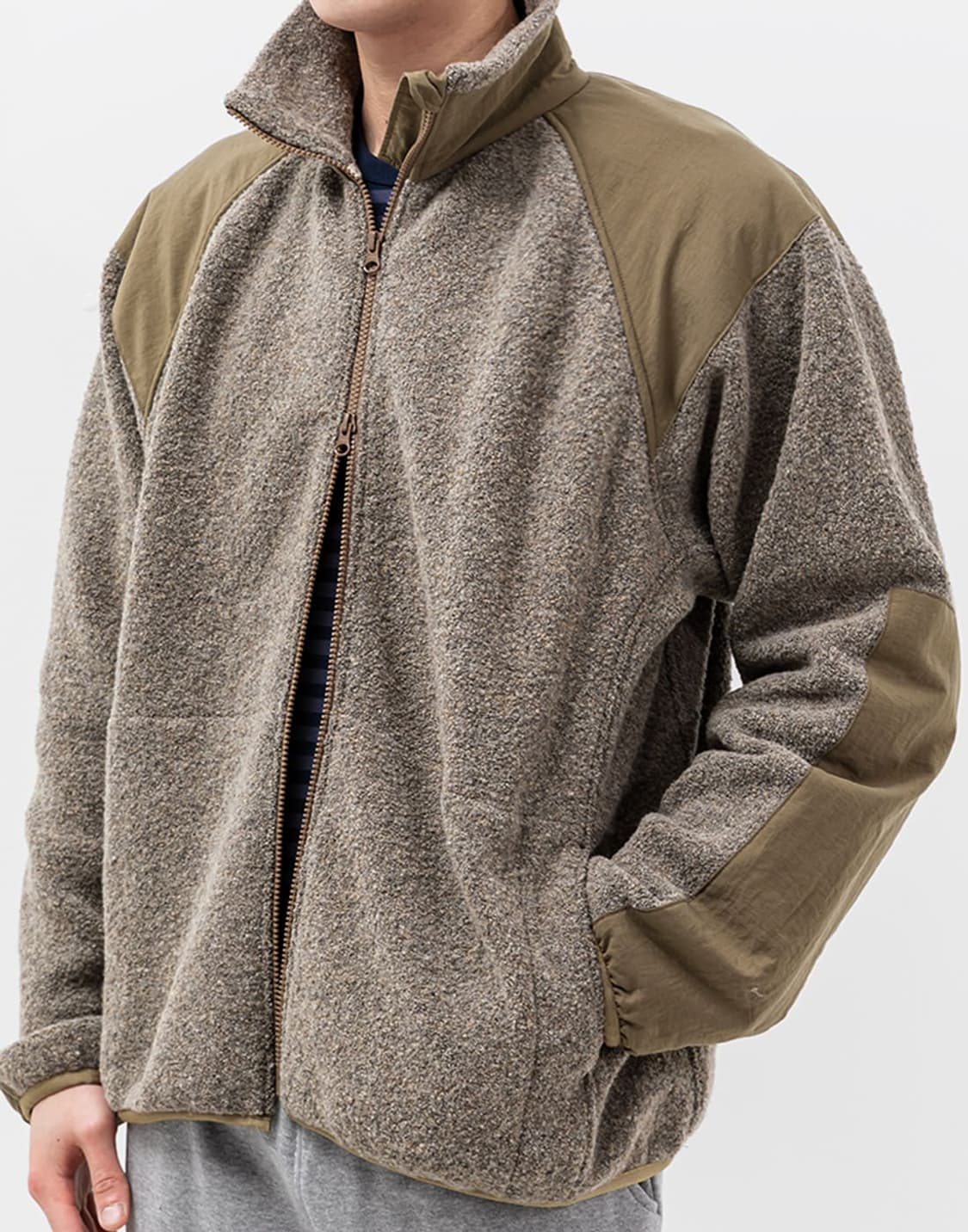 나나미카 보일드 울 플리스 자켓 상품이미지2