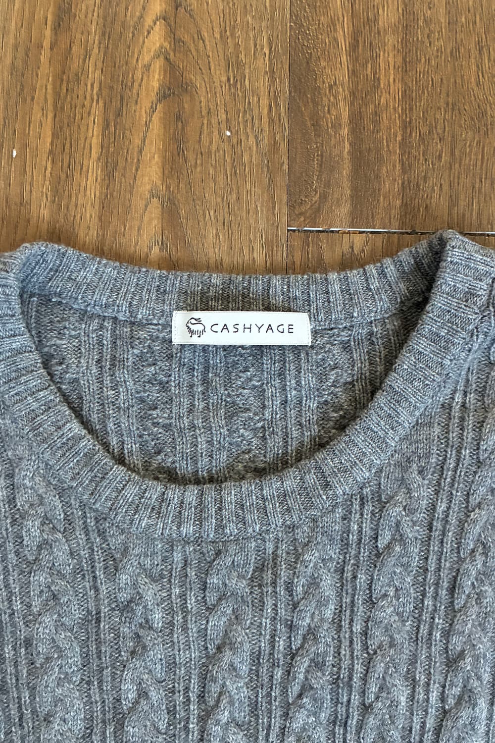 Cashyage Two-tone Sweater 상품이미지5