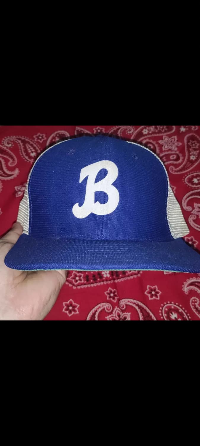 80s b 모자 매쉬캡 상품이미지1