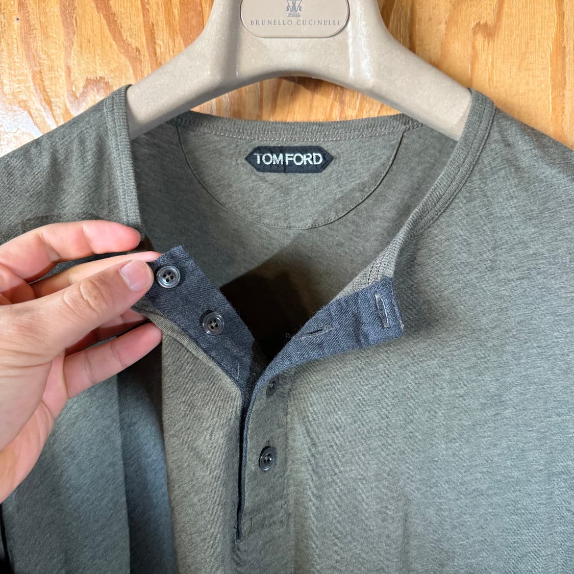 톰포드 헨리넥 니트 판매 합니다. 상품이미지7