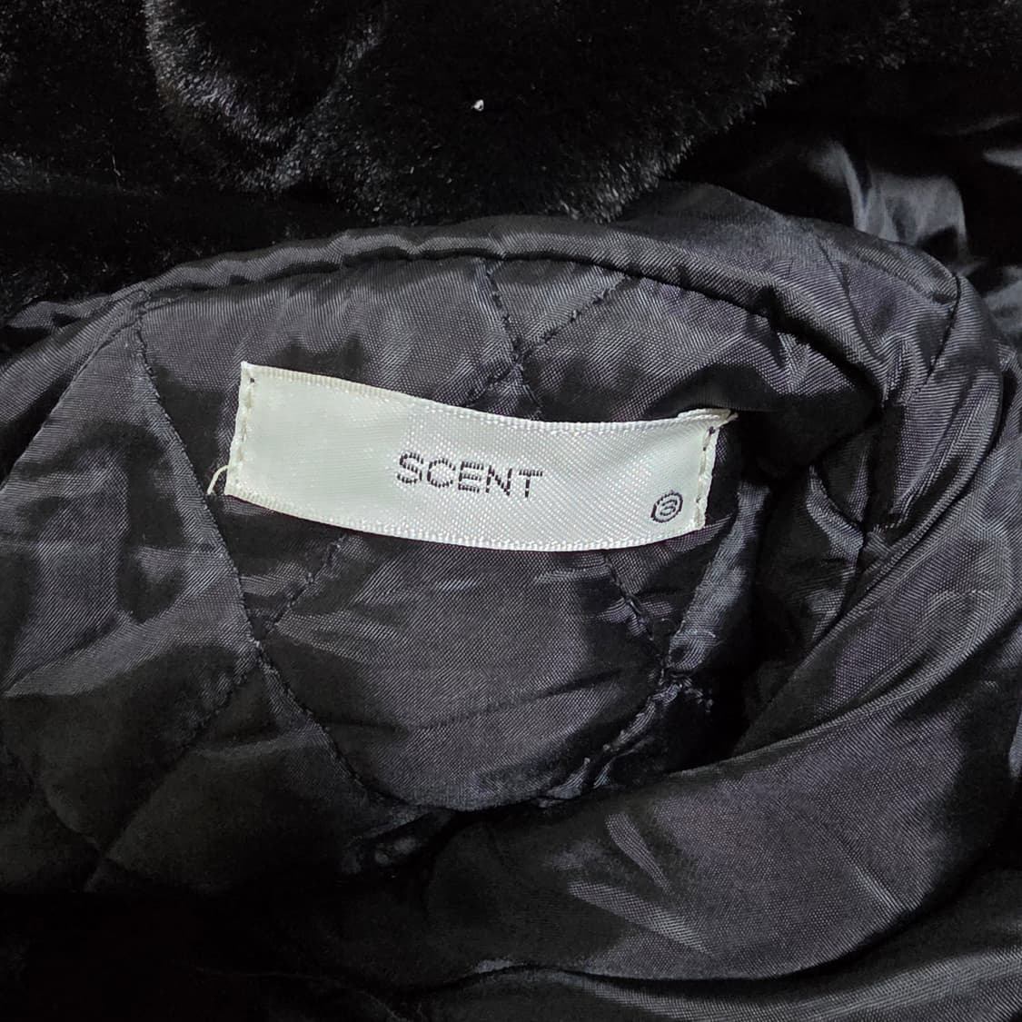 (3)SCENT 공용 오버핏 밍크퍼 후드 점퍼  상품이미지5