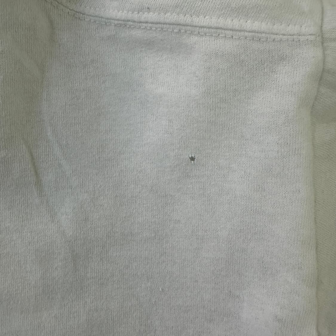 XXL 빈티지 화이트 빅사이즈 반팔티 0414D 상품이미지4