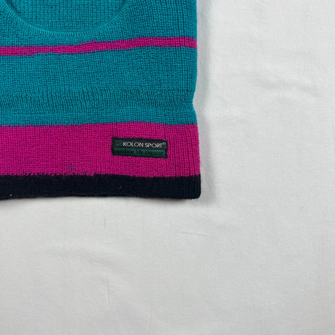 90‘s 96년도 코오롱스포츠 바라클라바 니트 마스크 상품이미지3