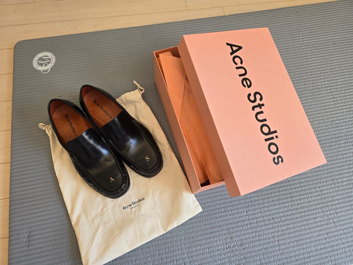 아크네스튜디오 A S 로퍼 블랙 43 상품이미지1