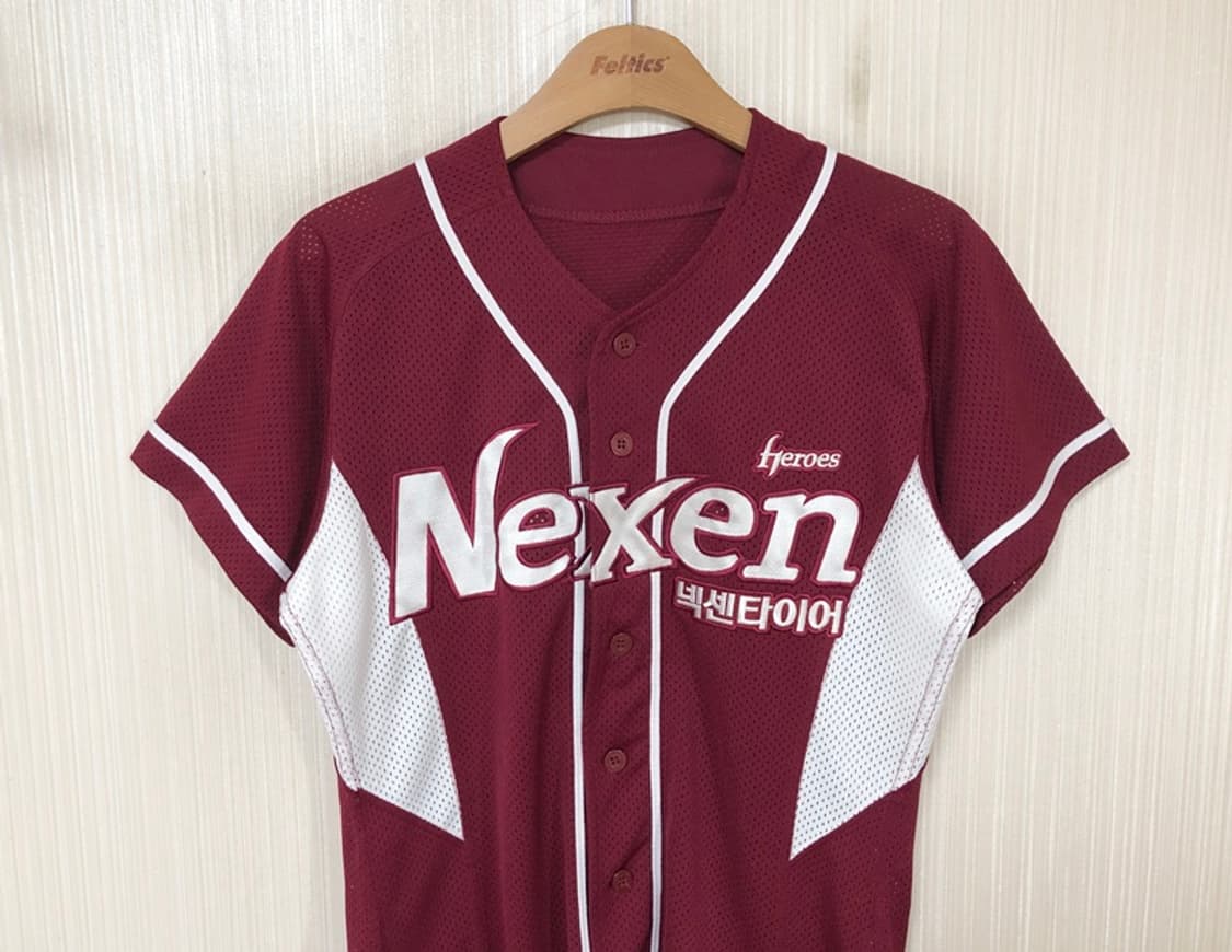 KBO 위팬 넥센(키움)히어로즈 원정유니폼/져지 85 #16 강정호 상품이미지3