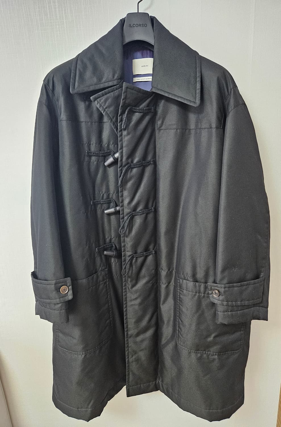 24fw 아워셀브스 개버딘 더플코트 1사이즈 상품이미지3