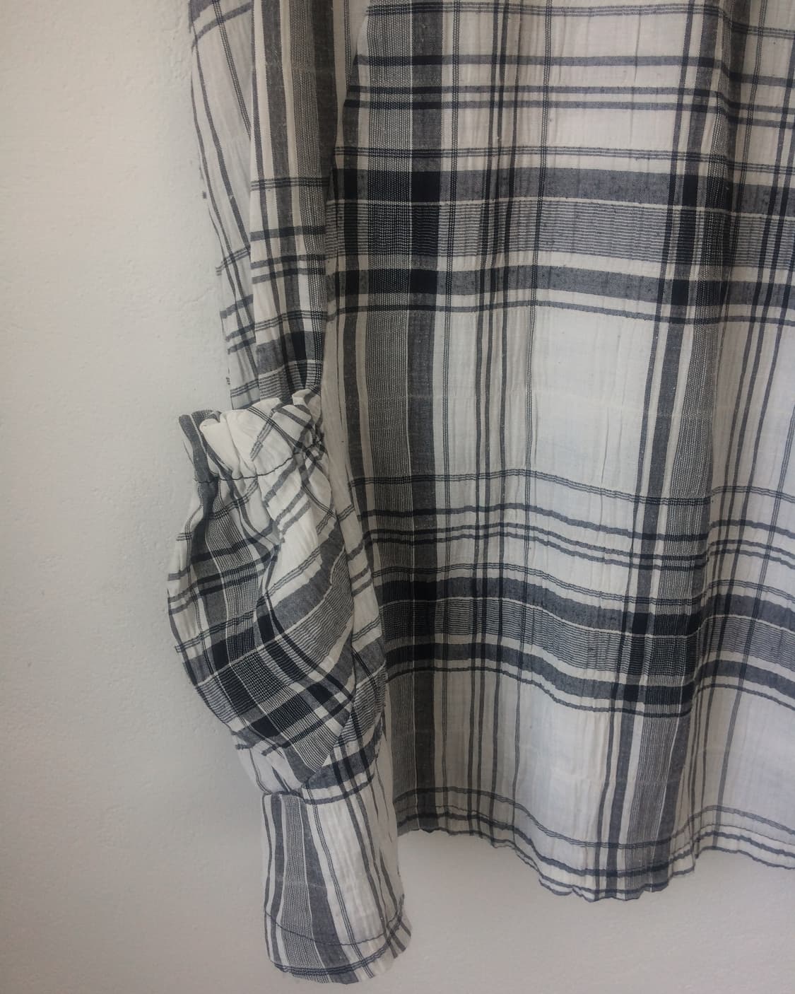 Pocket point check pattern onepiece 상품이미지3