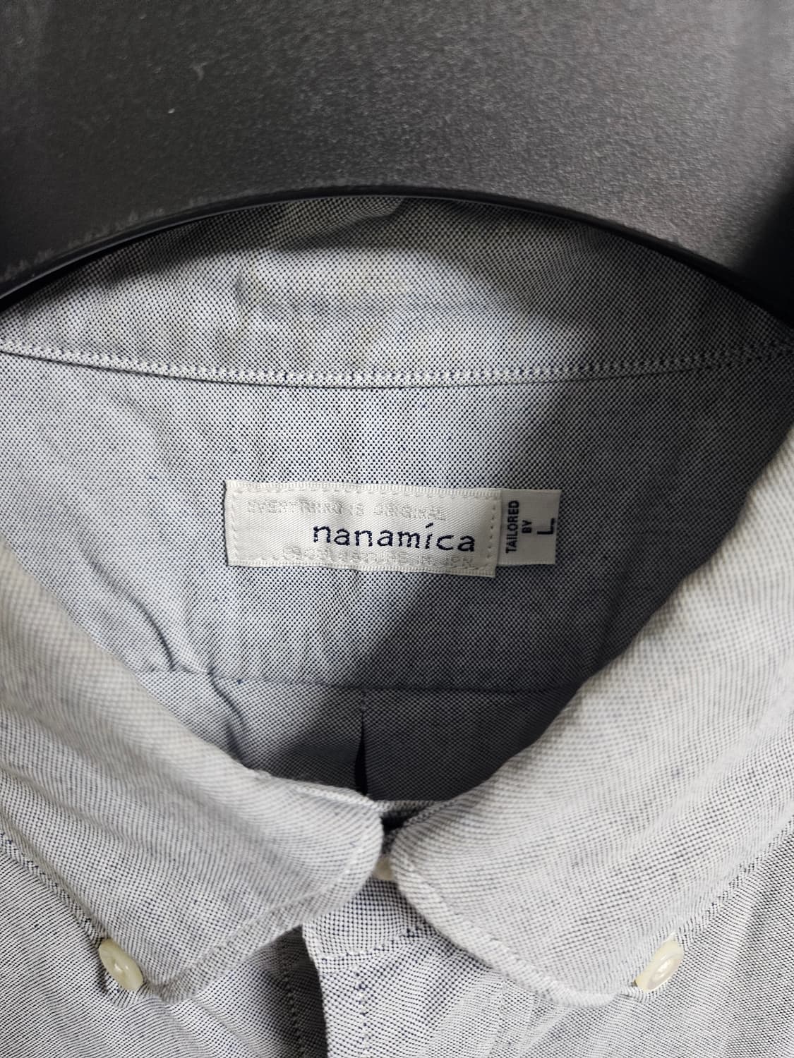 나나미카 버튼다운 윈드셔츠 [L] 상품이미지3