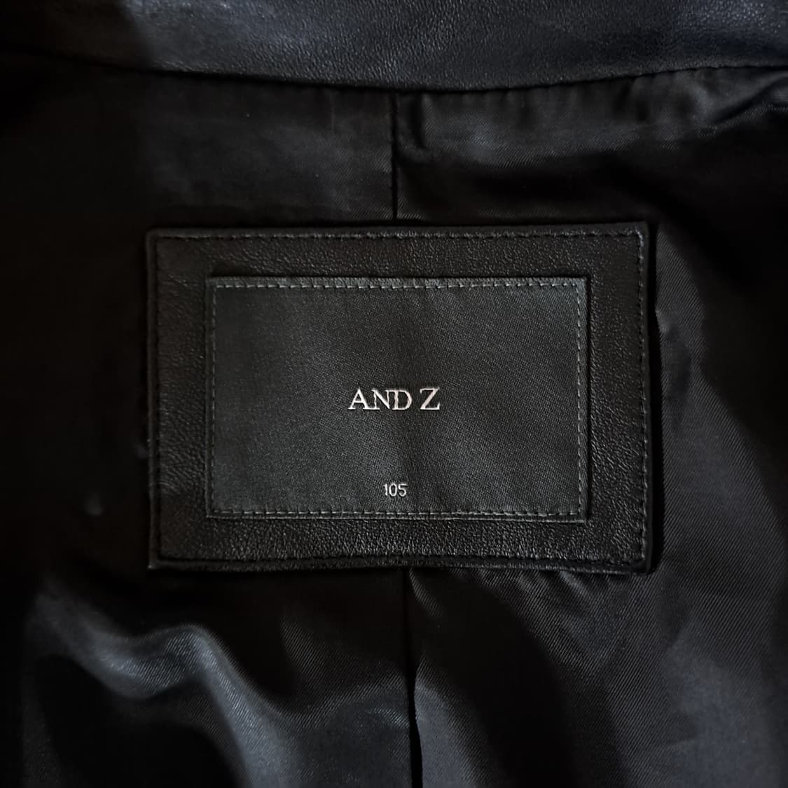 (택포) 앤드지 카라넥 오버핏 양가죽 자켓 BLC3LJ1001 B563 상품이미지7