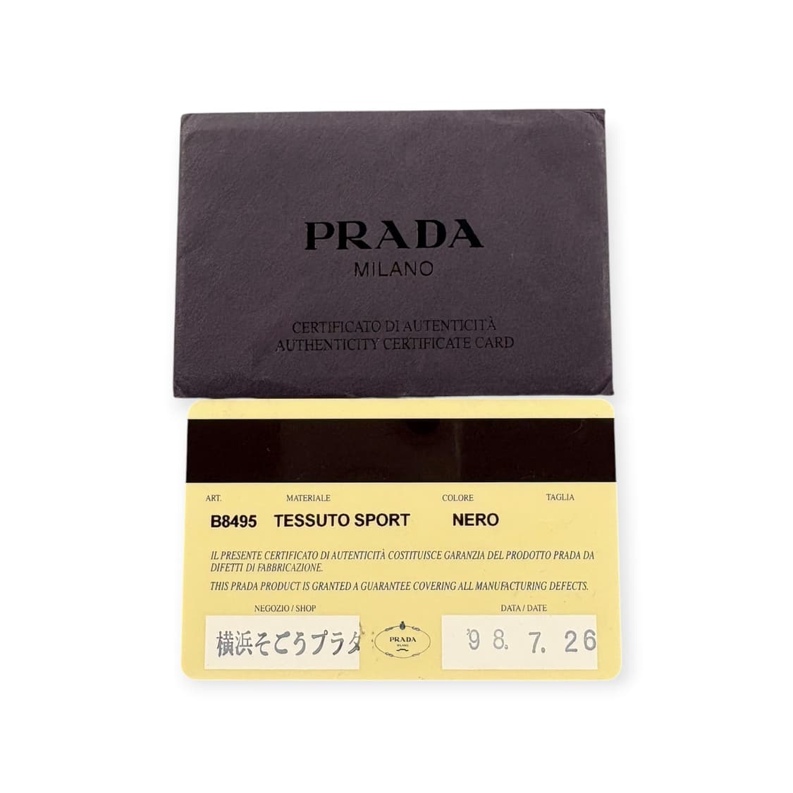 프라다 테수토 나일론 포코노 토트백 상품이미지8