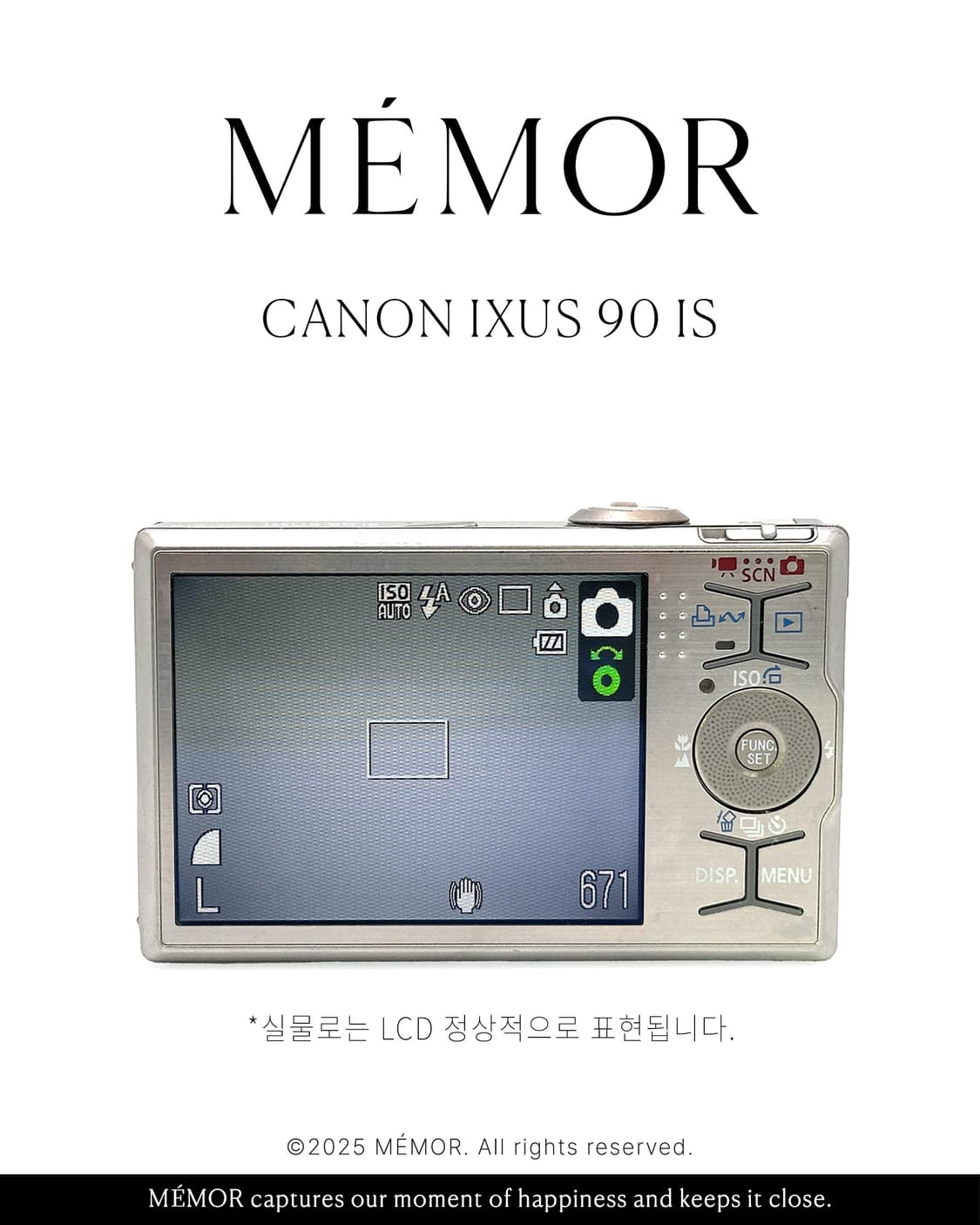 희귀/인기모델🎀Canon IXUS 90 IS 캐논 디카 카메라 상품이미지5