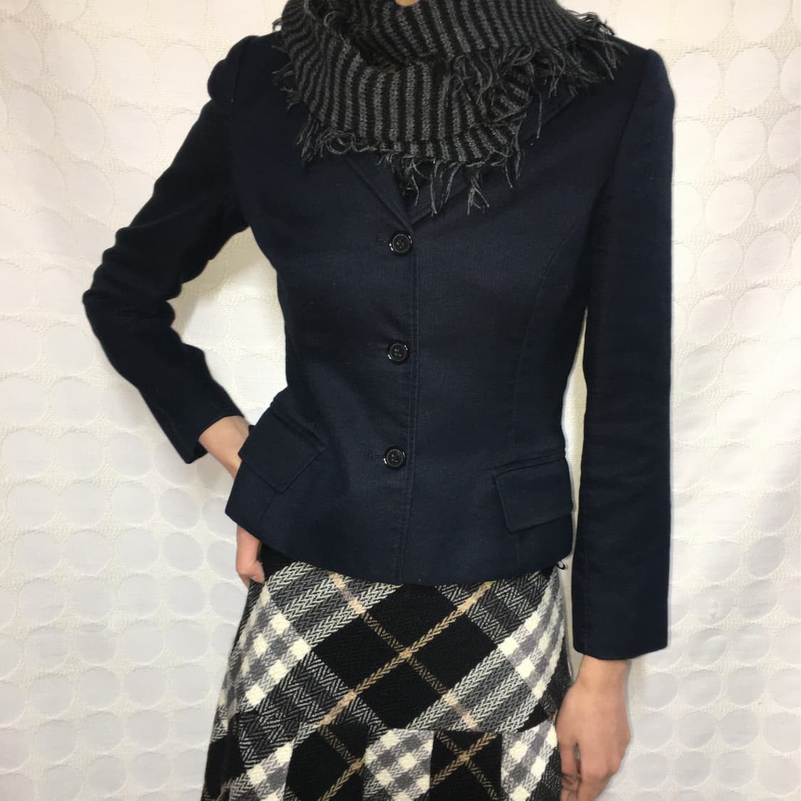 Dolce&Gabbana 진한 네이비 면 자켓 상품이미지2