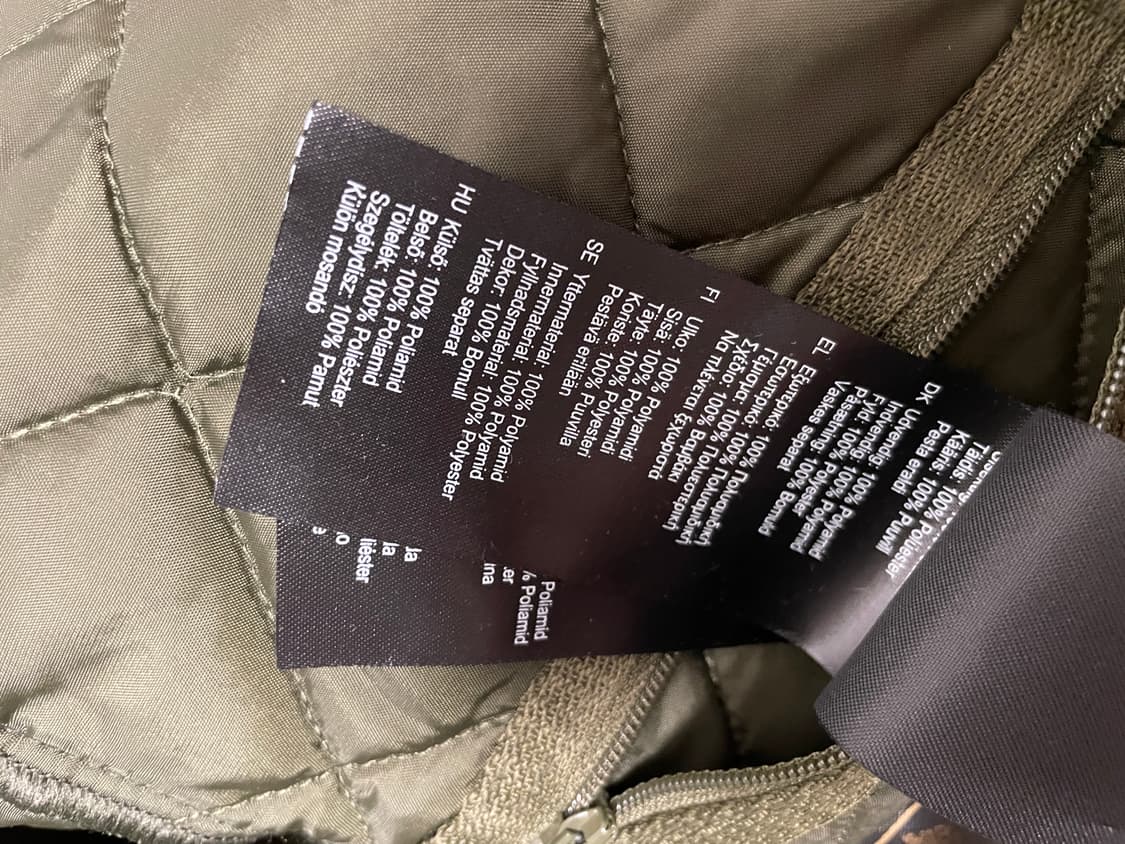 바버 퀼팅자켓  깔깔이 올리브 상태 굿굿입니다 상품이미지7