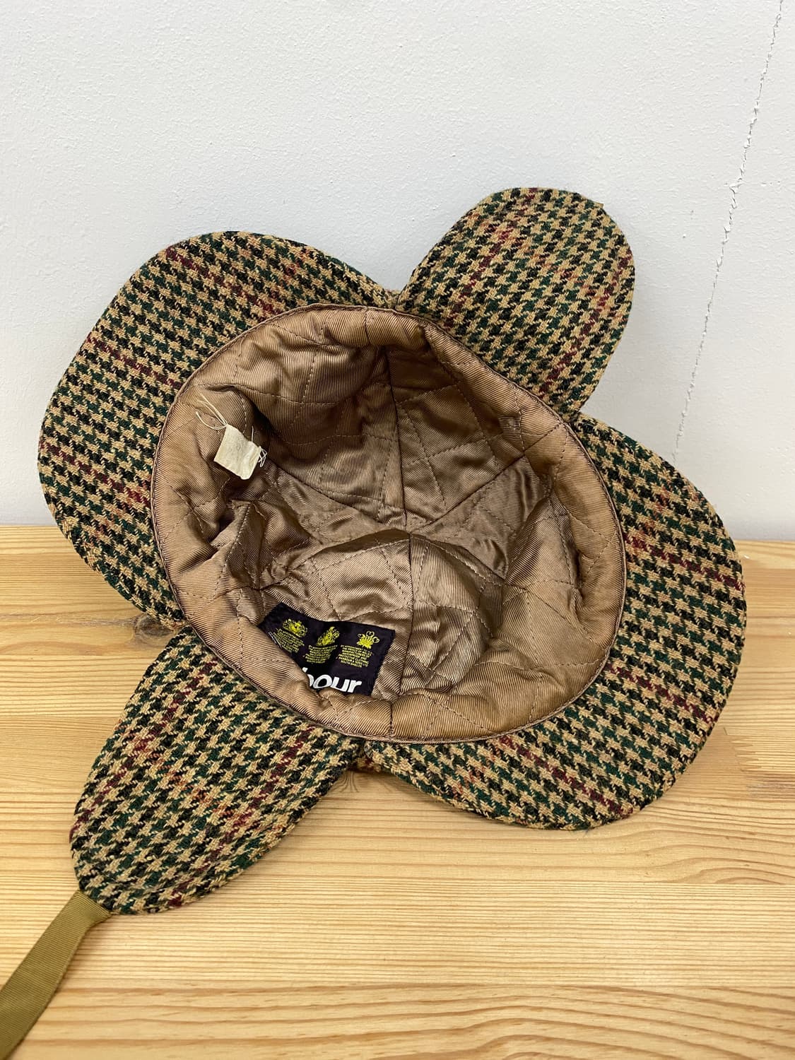 바버 트위드 셜록홈즈 디스토커 햇 상품이미지6