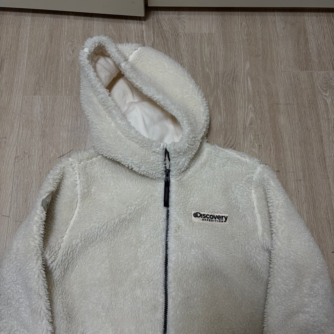 디스커버리 키즈 양털 뽀글이 후리스 자켓 150  상품이미지2