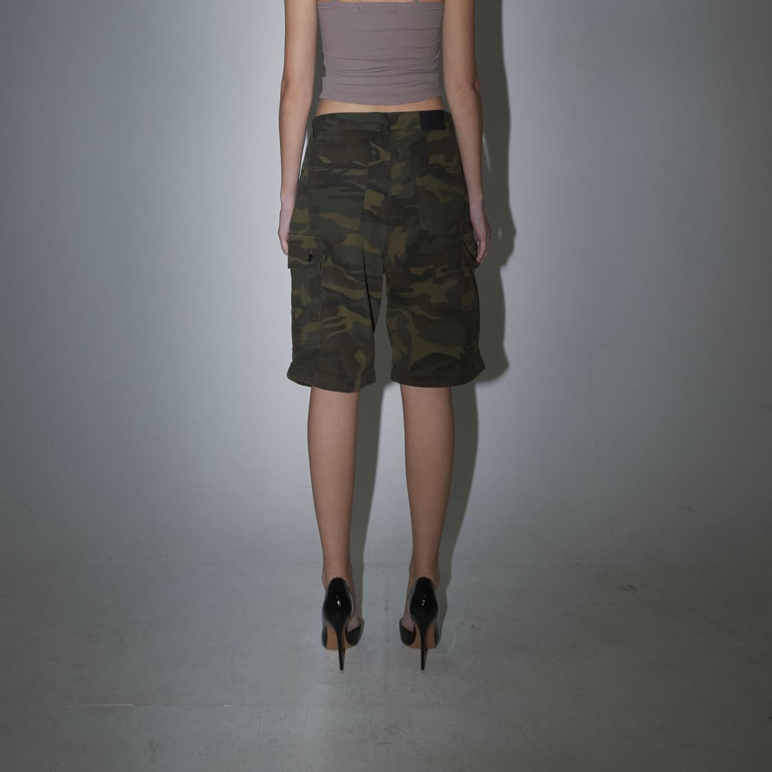 deepinblue 딥인블루 카모 카고 버뮤다 팬츠 상품이미지4