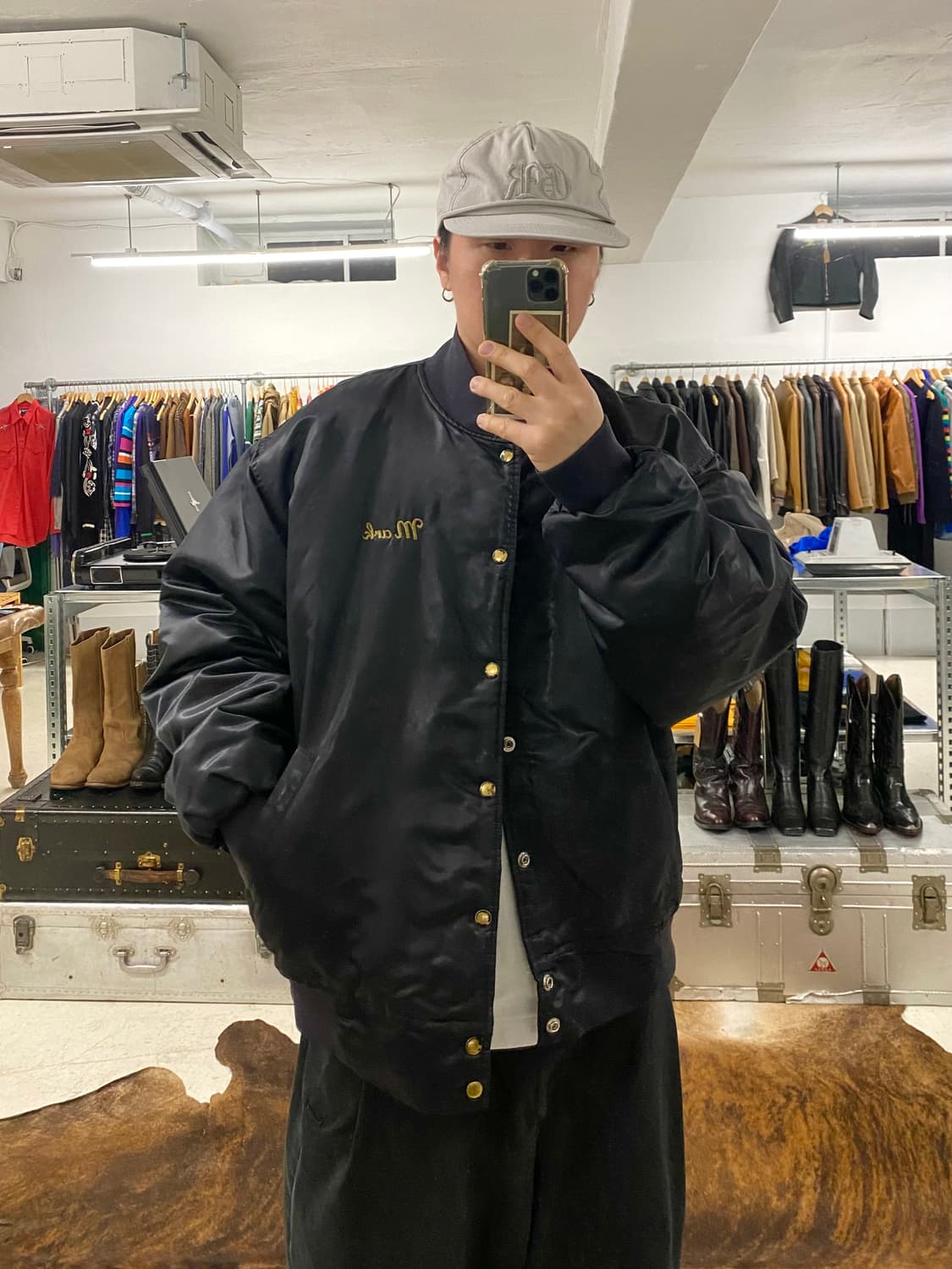 90s GAME sportswear stardium jacket 상품이미지10