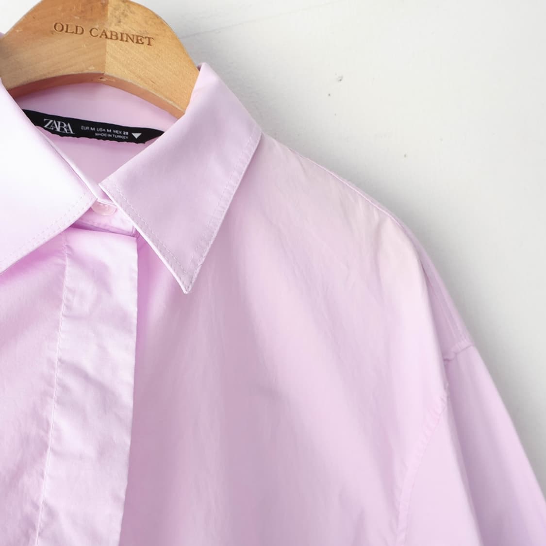 66/자라 크롭 셔츠 상품이미지3