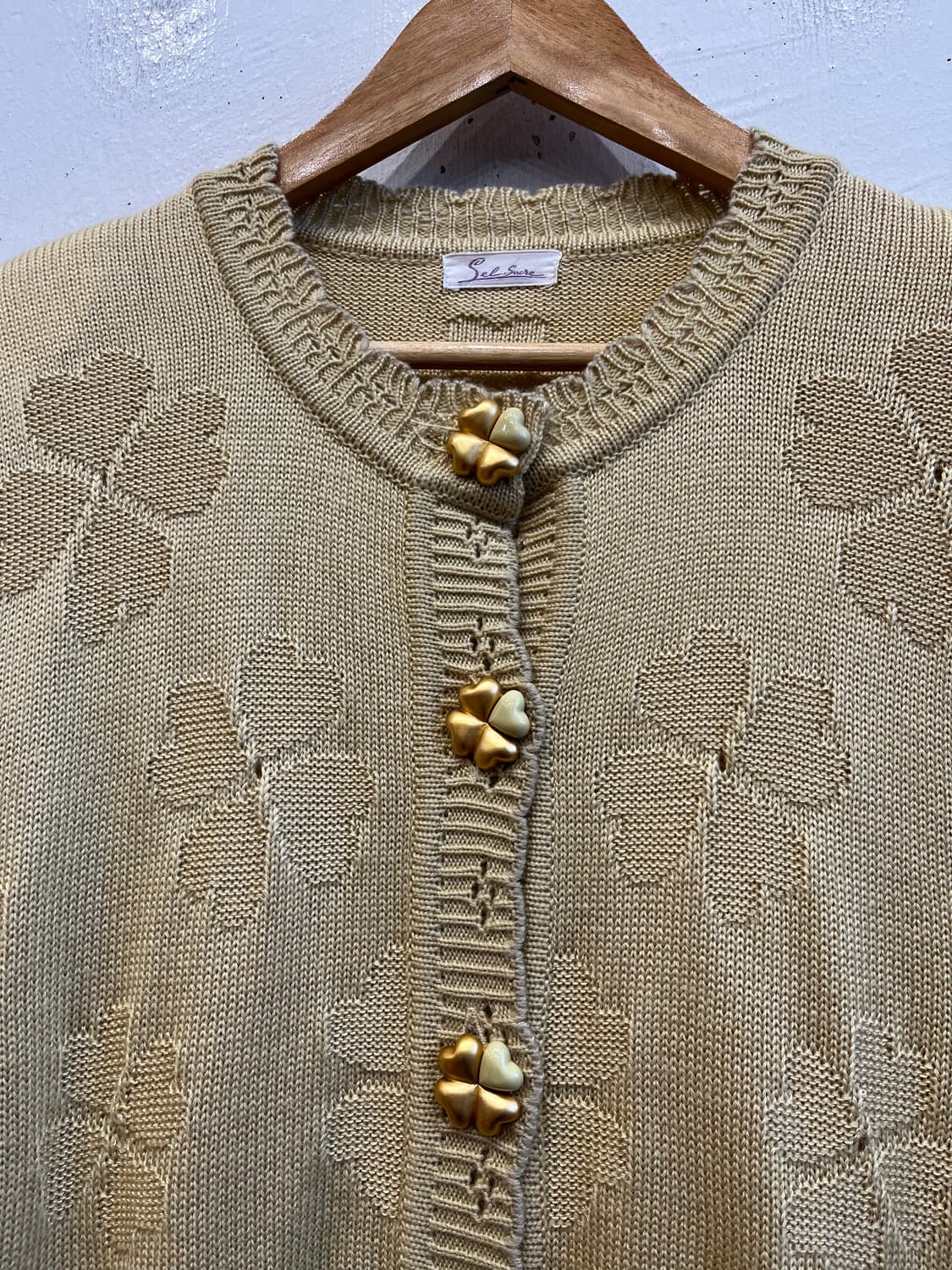 Made in JAPAN 모리 클로버 가디건  상품이미지2