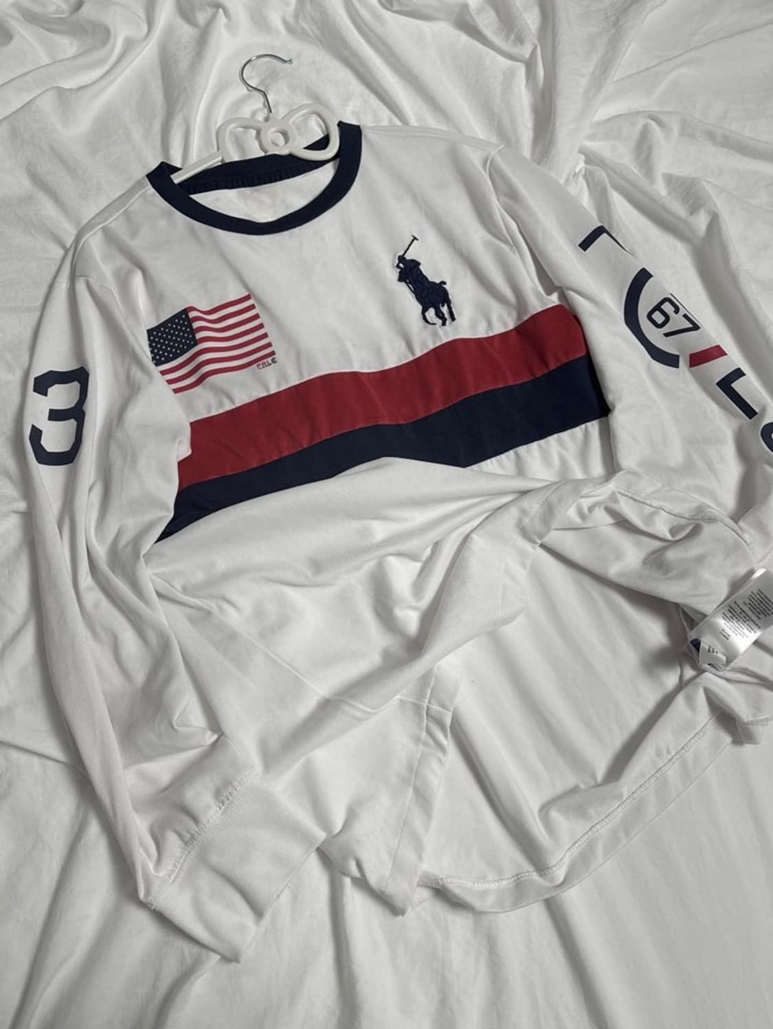 폴로 빅포니 성조기 롱슬리브 상품이미지2