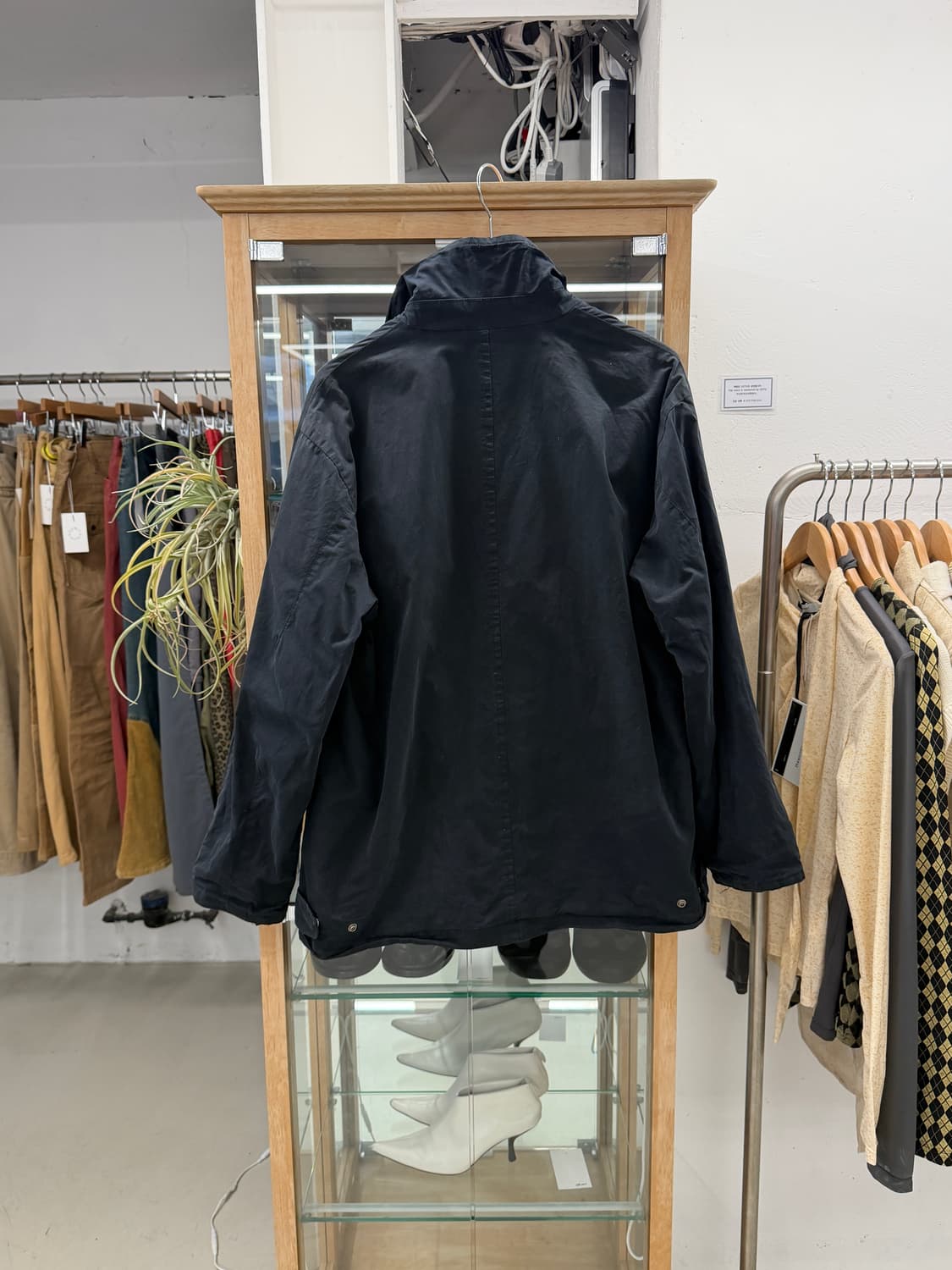 dyed cotton zip-up jacket  상품이미지8