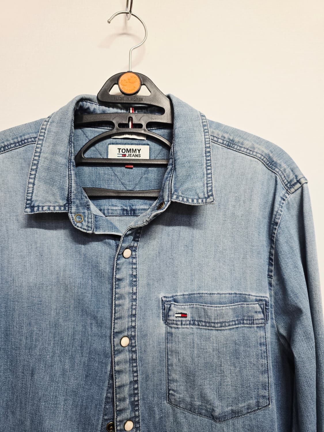 타미힐피거 데님 셔츠 남방L 상품이미지2