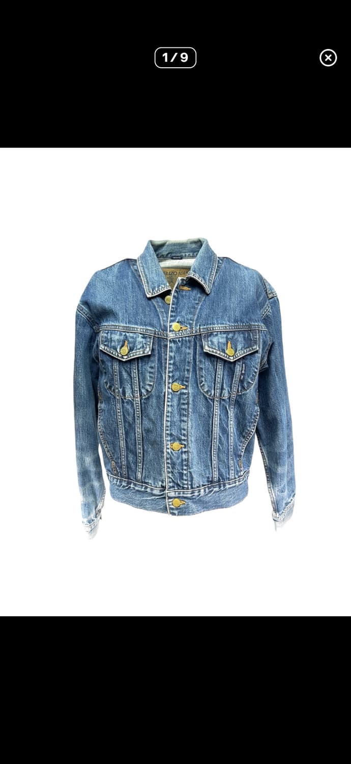 kenzo denim jacket 겐조 데님 자켓 상품이미지2