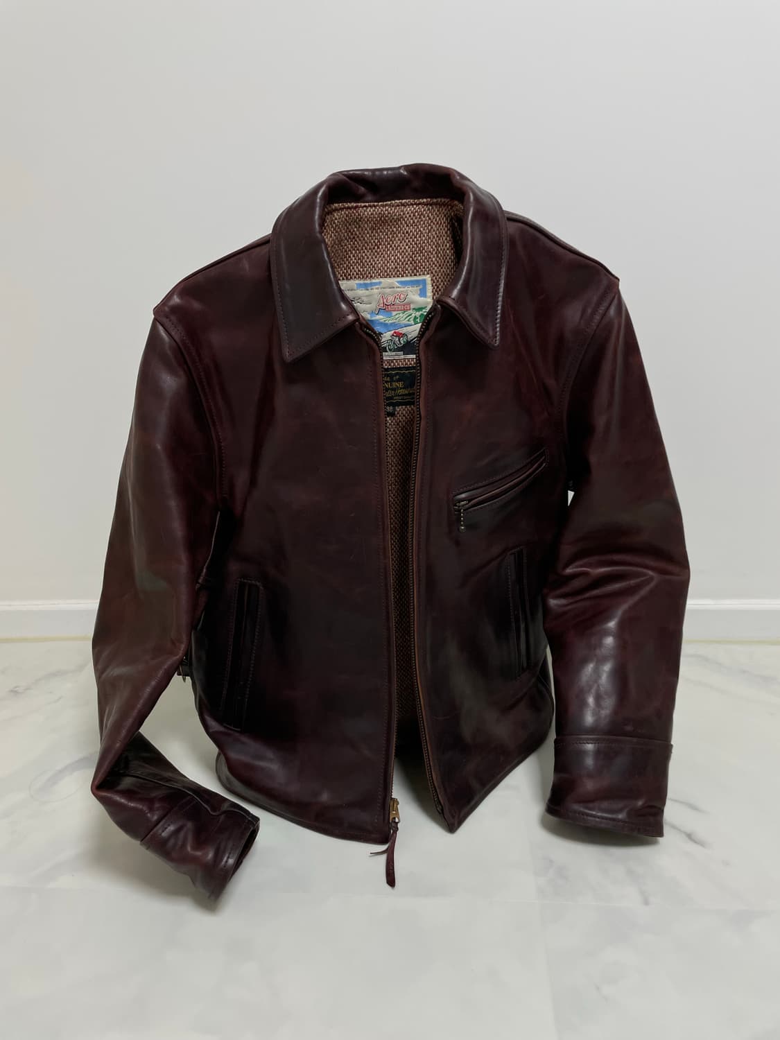 [38] 에어로레더 하프벨트 크롬악셀 호스하이드 기무라타쿠야 상품이미지5