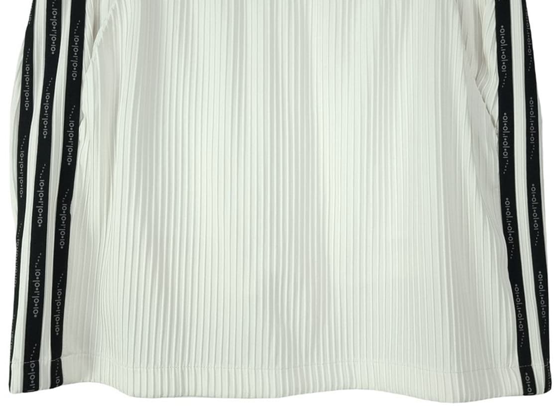 [아디다스] 로고 자수 삼선 골프 미니스커트 골프 치마 M19608 상품이미지5