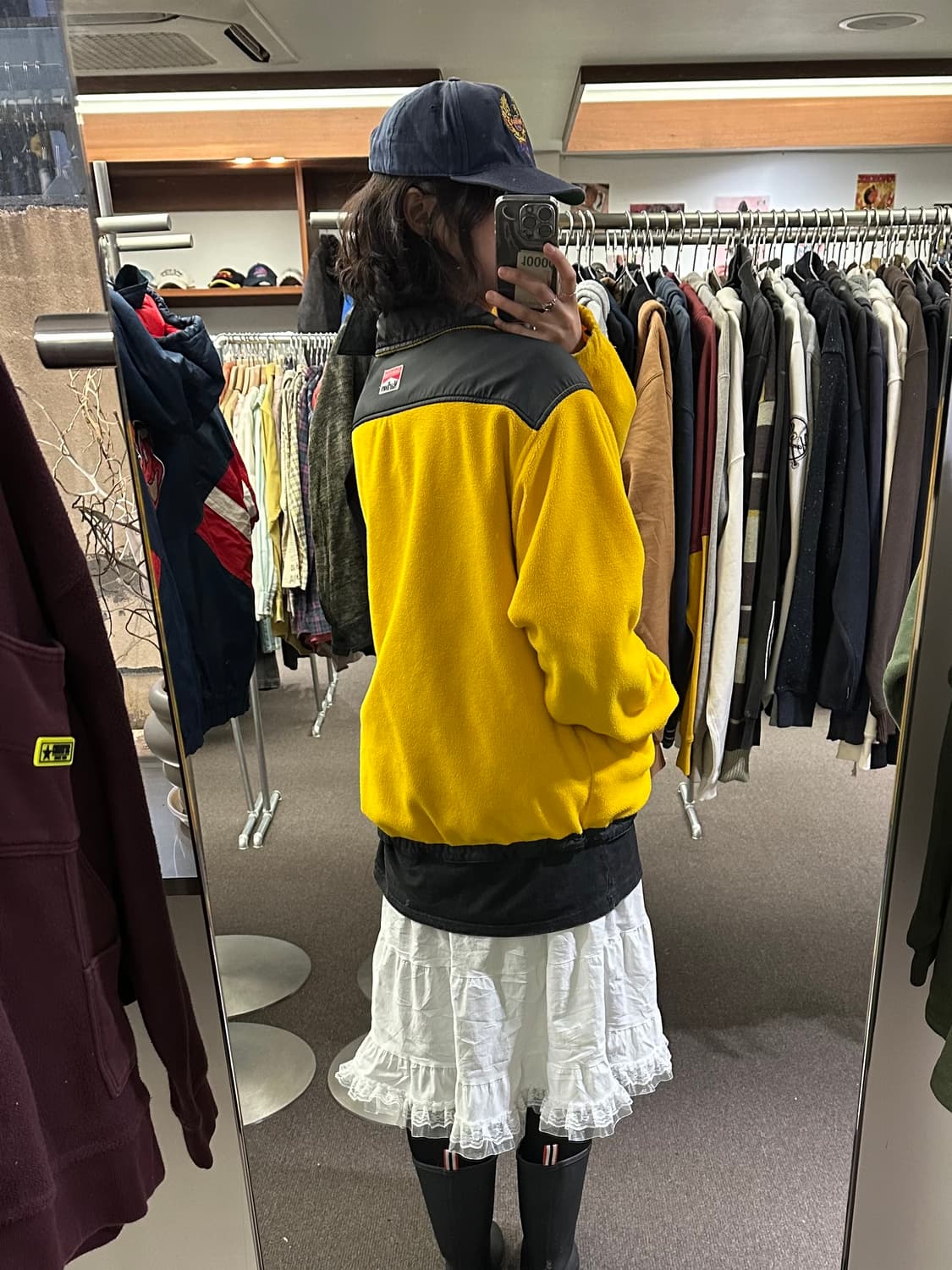 OS)Marlboro 빈티지 배색 플리스 집업 상품이미지3