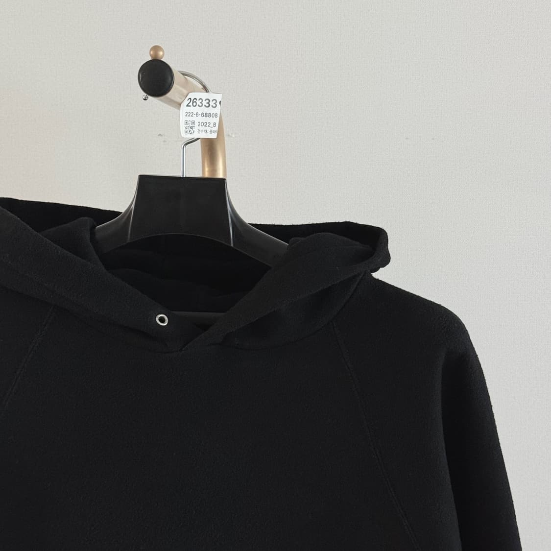 [새상품급/L] 셀린느 백로고 후드 블랙 여성 L 상품이미지5