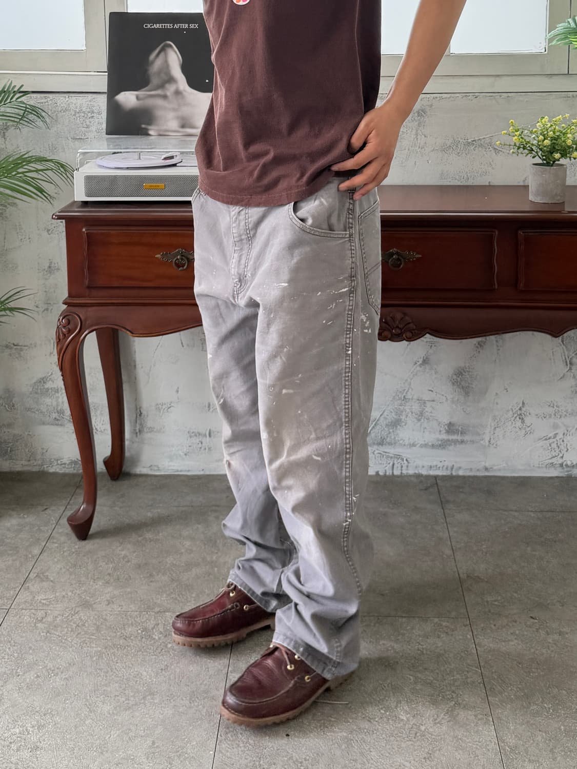 디키즈 워크팬츠 그레이 상품이미지3