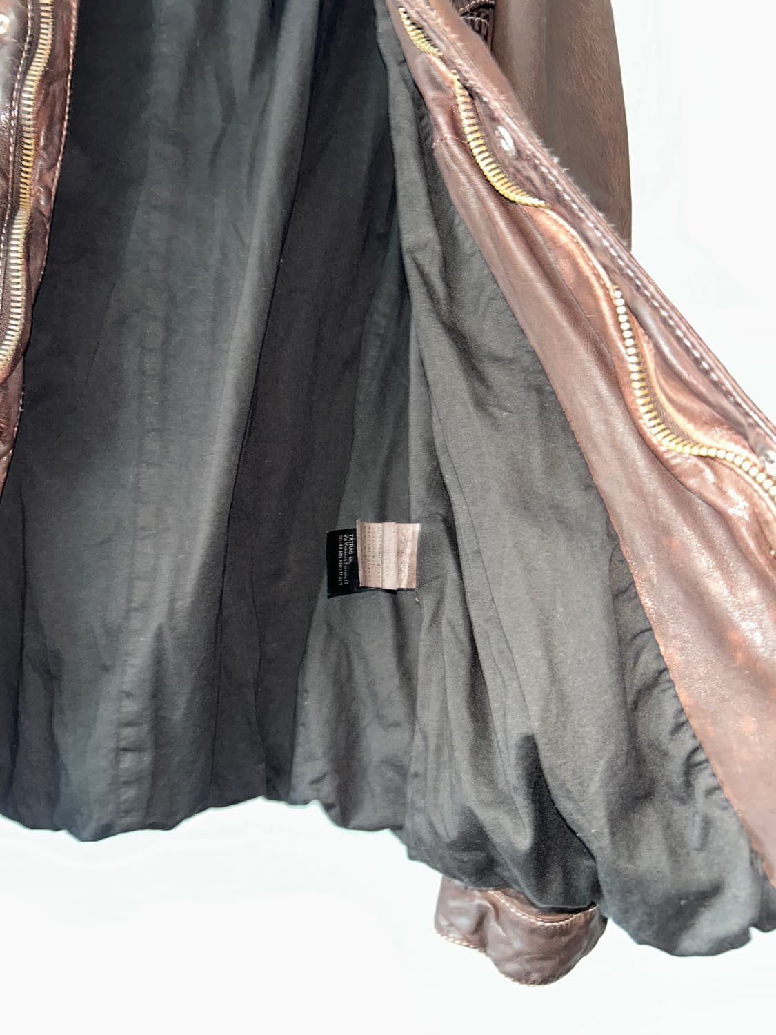 LAT 40.8  High Neck Leather Jacket 상품이미지7