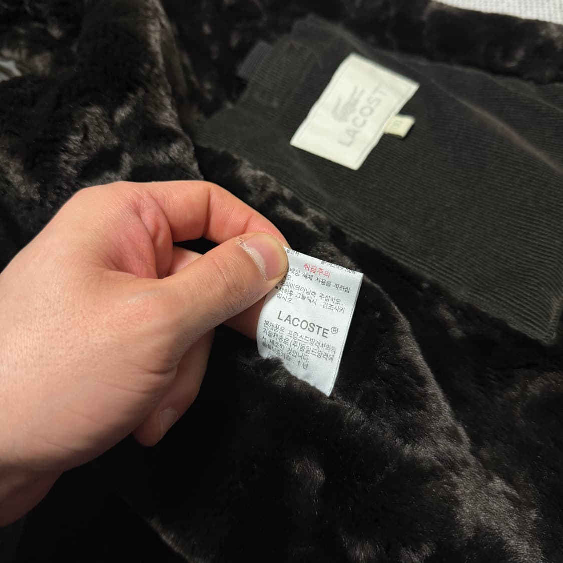 라코스테 코듀로이 집업 자켓 상품이미지6