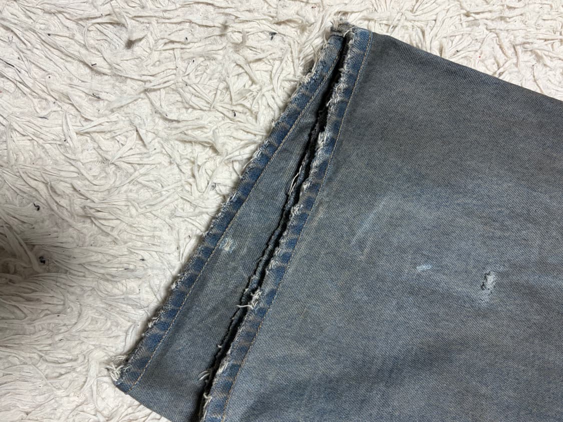 (S) 발렌시아가 패치드 포켓 배기 데님 진 상품이미지4