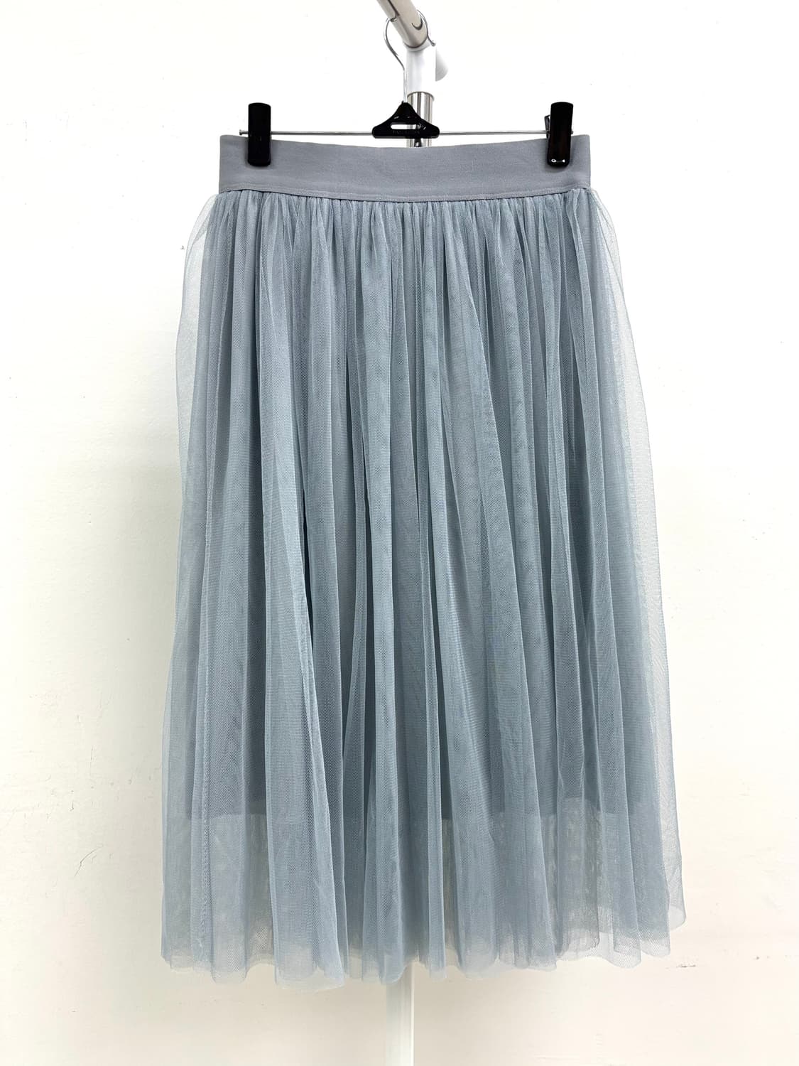빈티지 블루그레이 샤 스커트 상품이미지6
