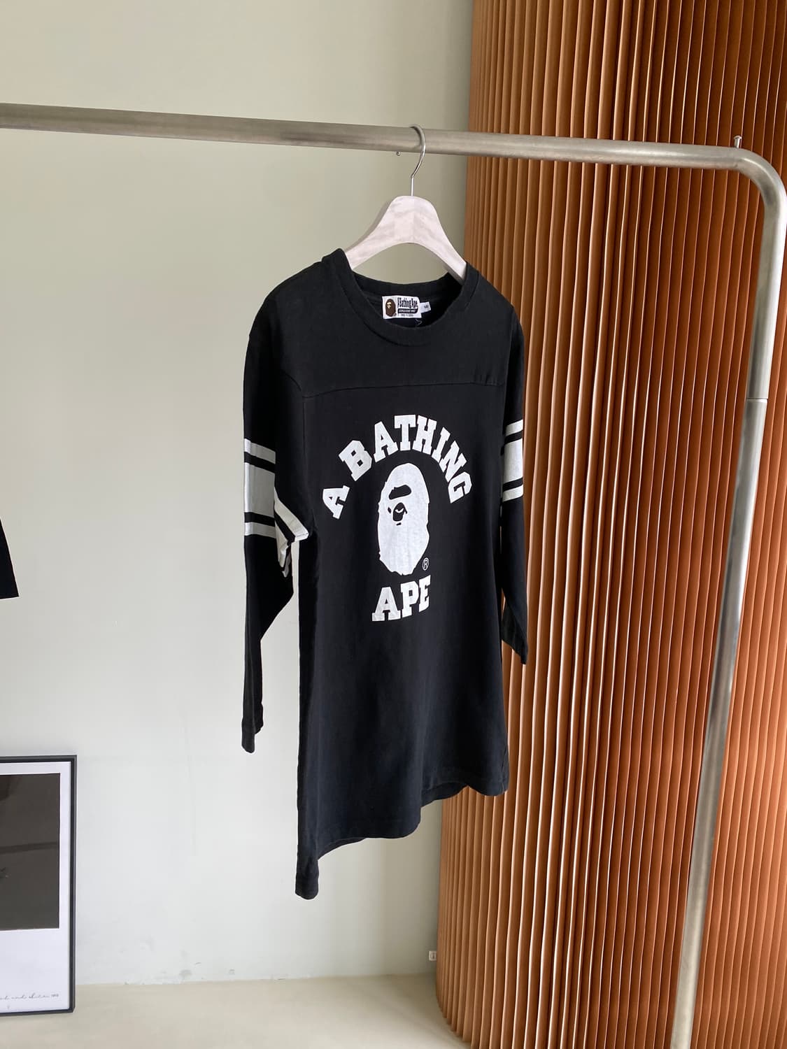 베이프 7부 풋볼 티셔츠 상품이미지4