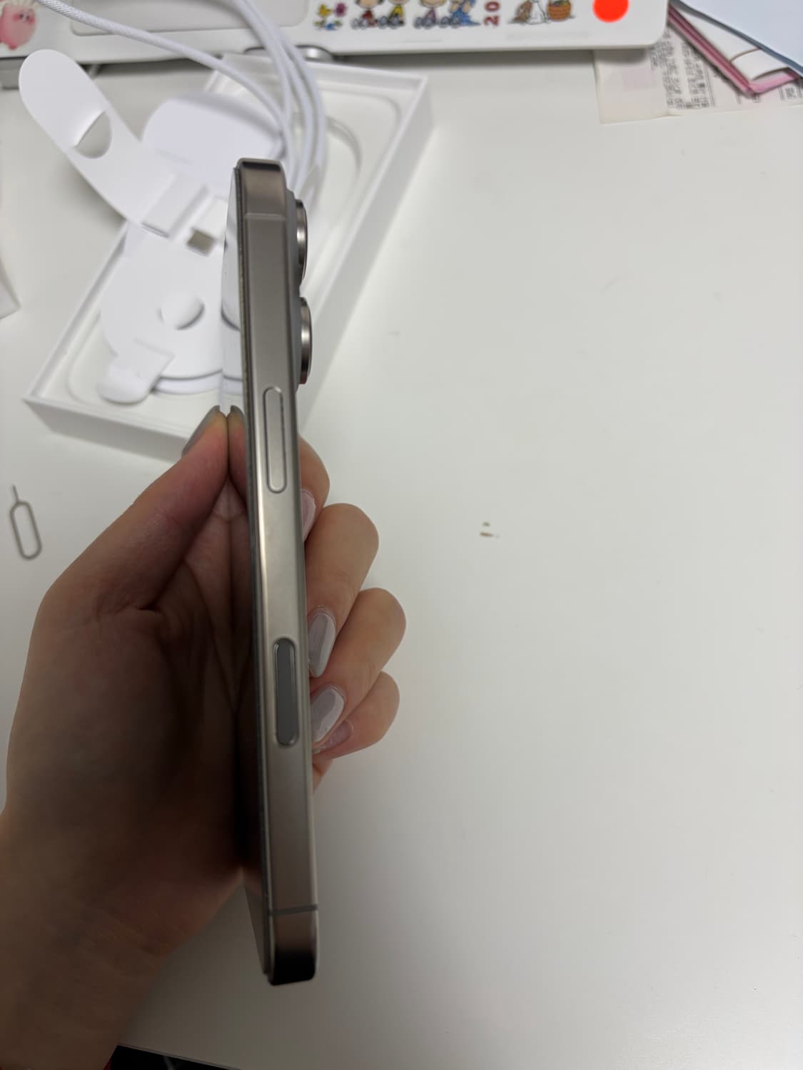 아이폰 16pro 내추럴티타늄 512기가 팝니다 (자급제) 상품이미지7