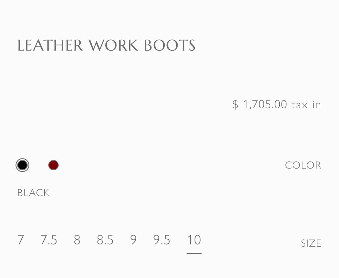 [280] 오라리 25FW 몽크스트랩 워커 부츠 상품이미지3
