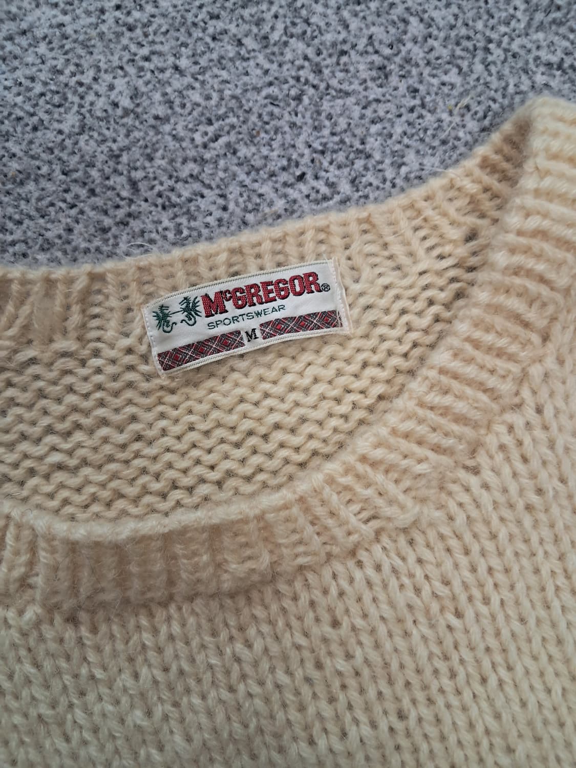 맥그리거90s 아가일니트 공용 상품이미지5