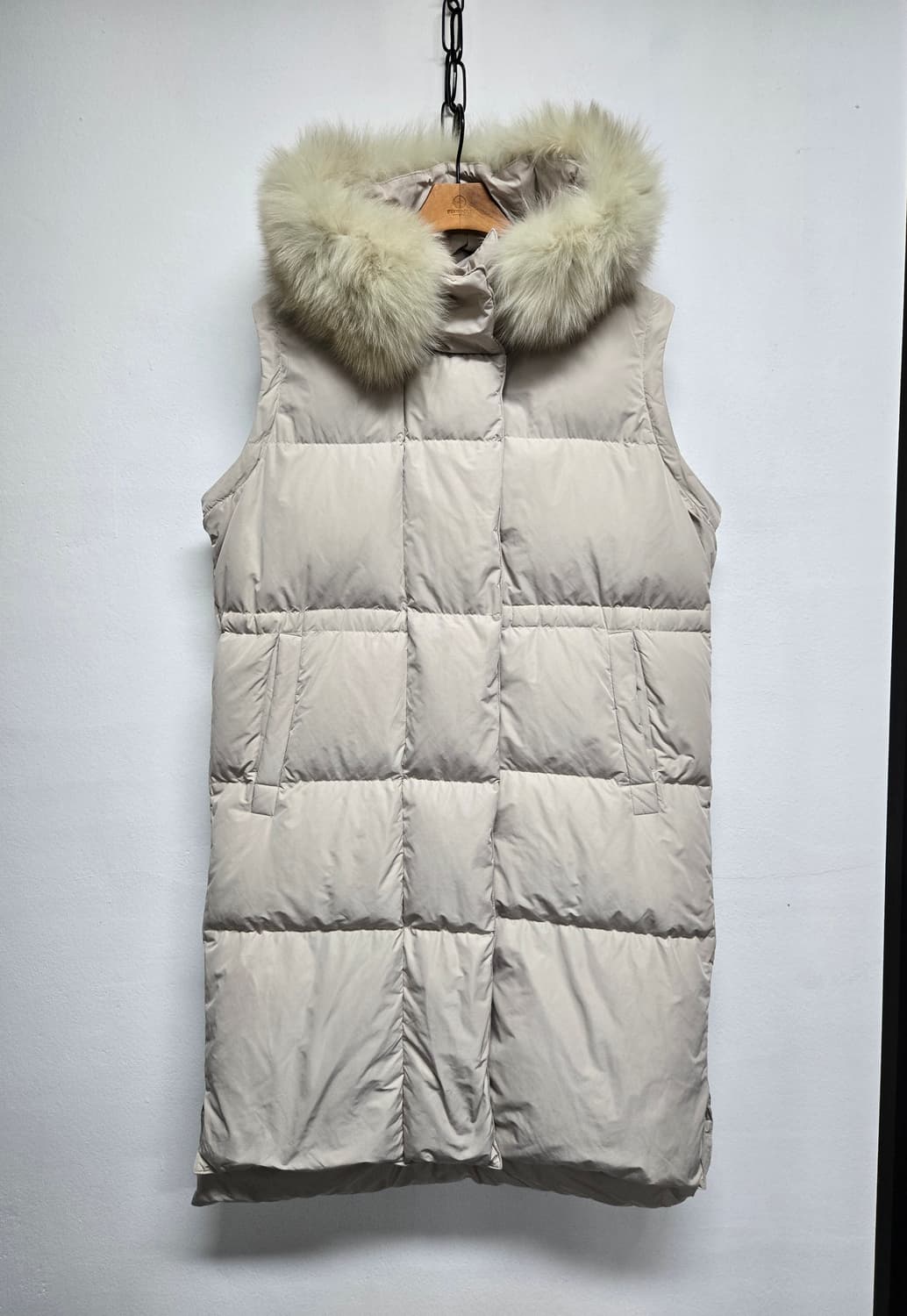 썸제이 SSUMJ 폭스 롱덕다운패딩 다운패딩 롱베스트 상품이미지3