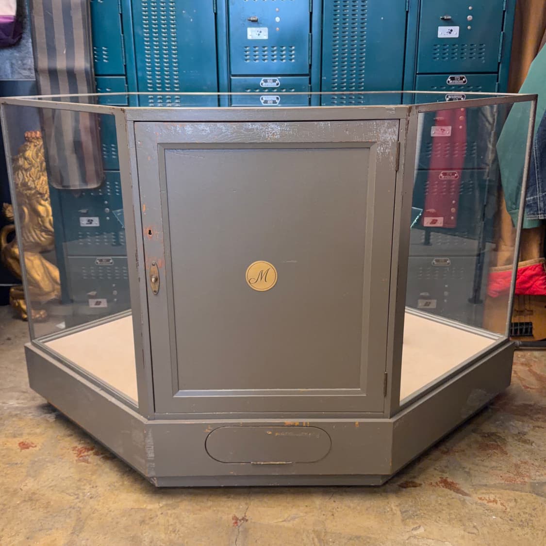 빈티지 소품 E Pollard & Co 영국 쇼케이스 진열장 상품이미지5